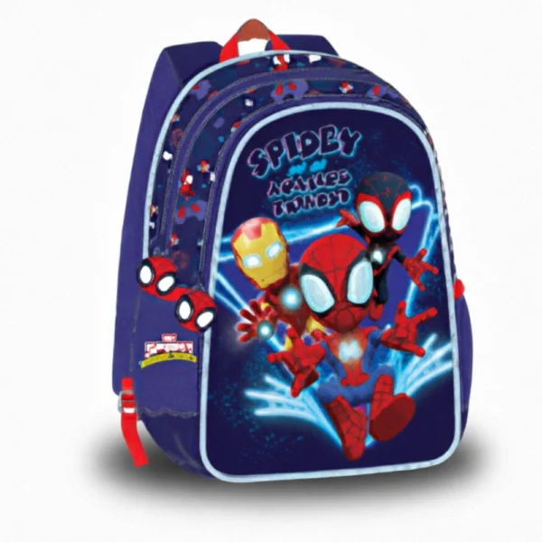 Marvel Spidey & Friends 14.3" Backpack With 2 Compartments & 2 Side Pockets