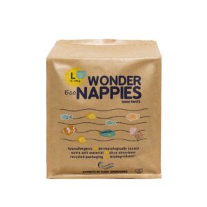Wonder Nappies Eco Swim Pants - Large (L) 12–18 kg (15 Pants)