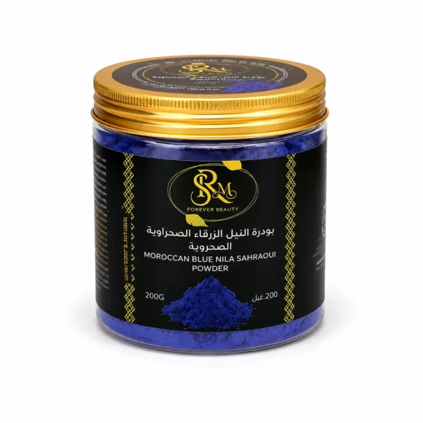 Moroccan Blue Nila Sahraqui Powder