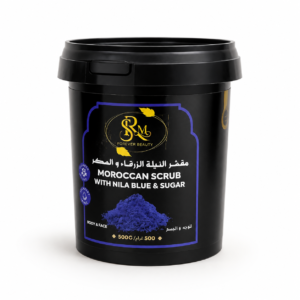 Moroccan Scrub with Nila Blue & Sugar