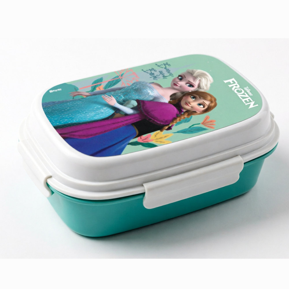Disney Frozen Lunch Box With 4 Clip Closures & 4 Trays - Image 1