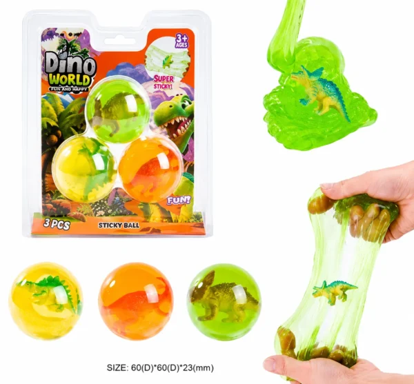 Dinosaurs World - Crystal Putty
