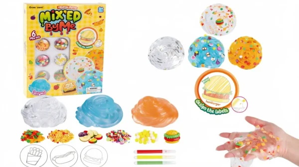 Mixed By Me - Crystal Putty- Hamburger