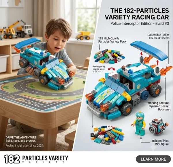 182 Particles Variety Racing Car