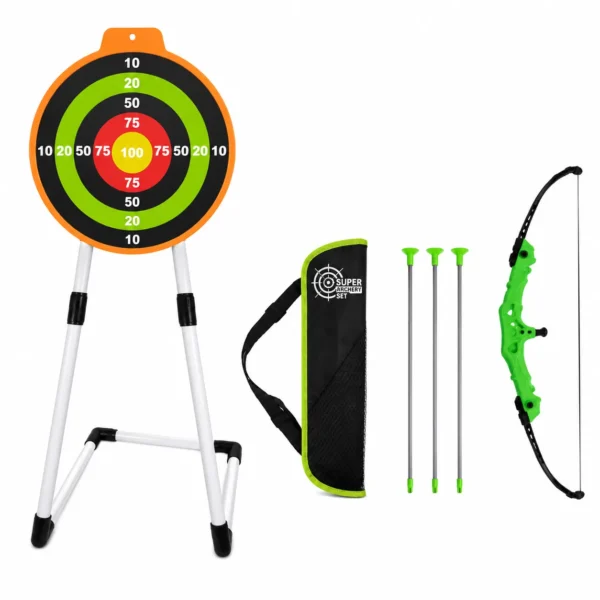 Archer Set With Target (Box Size Changed 52.5X39X7.5Cm)