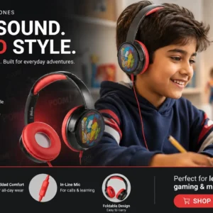 Volkano Disney - Avengers Auxiliary Headphones with Stickers