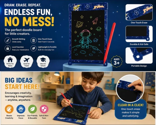 Volkano Disney - Marvel Spider-Man 8.5" LCD Writing Pad