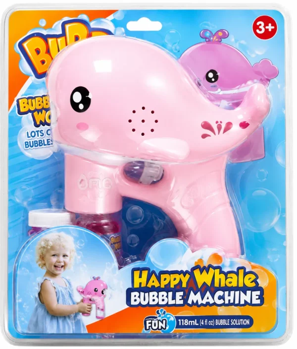 BB81088A Electric Light Music Whale Bubble Machine