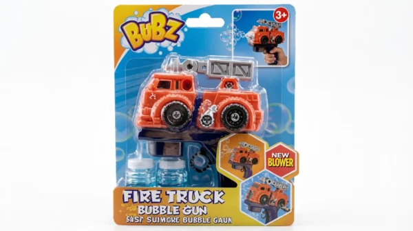 BB81288 Electric Diy Fire Truck Bubble Gun