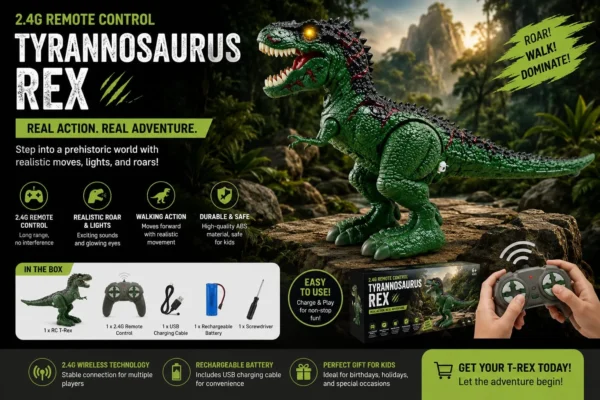 2.4G Remote Control Tyrannosaurus Rex