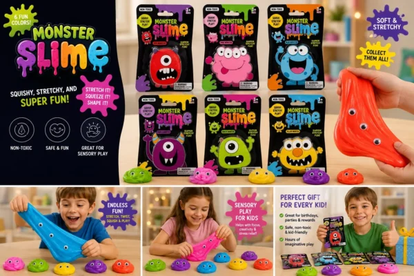Monster Slime - Crystal Putty With Eye
