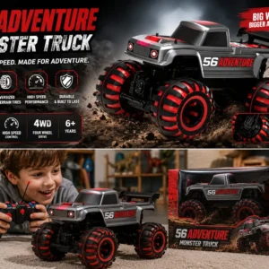 2.4G 1: :12 four passes Bigfoot with lights