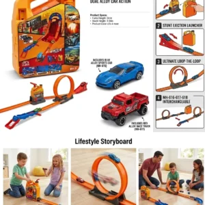 MH-616 The Ejection Refueling Bottle Track Is Equipped With 2 Alloy Cars MH-616-617-618