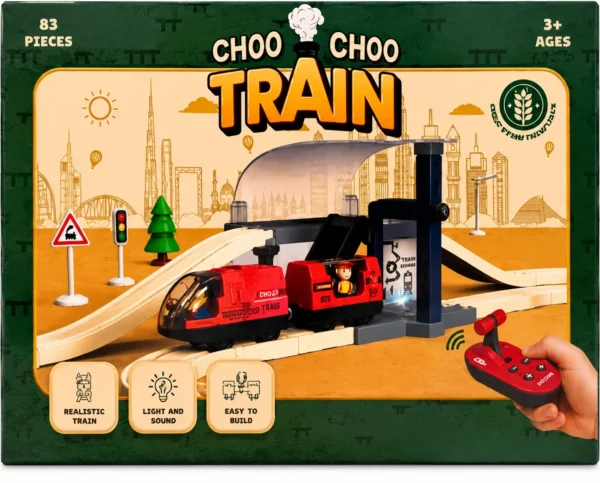 Remote Control Train Track 83pcs